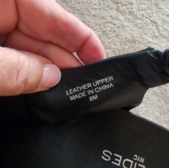 J/SLIDES Black and White Platform Sandals.New Condition - Picture 7 of 9